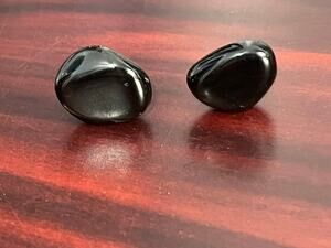Black Tourmaline Stone Cufflinks